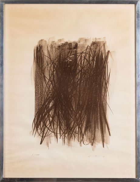 HANS HARTUNG : L 92  - Asta Prints & Multiples - Associazione Nazionale - Case d'Asta italiane