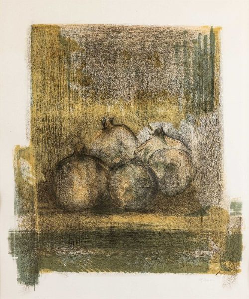 Giuseppe Ajmone : Senza titolo  - Asta Prints & Multiples - Associazione Nazionale - Case d'Asta italiane