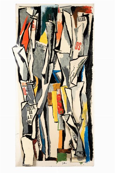 Renato Guttuso : Periferia  - Asta Prints & Multiples - Associazione Nazionale - Case d'Asta italiane