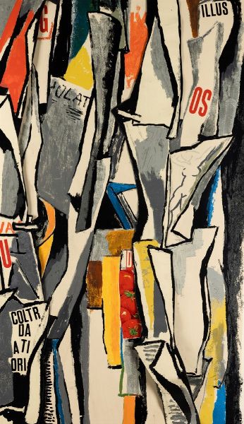 Renato Guttuso : Periferia  - Asta Prints & Multiples - Associazione Nazionale - Case d'Asta italiane