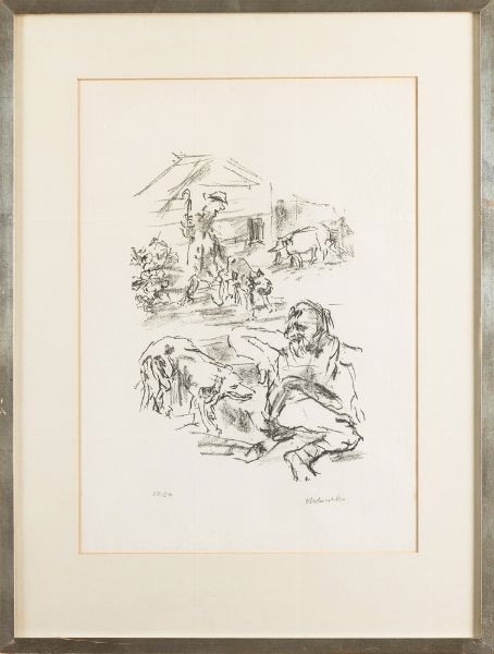 OSKAR KOKOSCHKA : The Odyssey (serie)  - Asta Prints & Multiples - Associazione Nazionale - Case d'Asta italiane