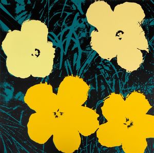 Andy Warhol, After - Flowers 11.72