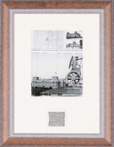 Christo : Wrapped Reichstag (Project for Berlin)  - Asta Prints & Multiples - Associazione Nazionale - Case d'Asta italiane