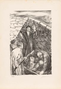 ALIGI SASSU : Sei battaglie  - Asta Prints & Multiples - Associazione Nazionale - Case d'Asta italiane