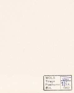 Wols : Senza titolo  - Asta Prints & Multiples - Associazione Nazionale - Case d'Asta italiane