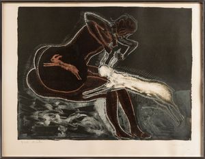 Francisco Toledo : Senza titolo  - Asta Prints & Multiples - Associazione Nazionale - Case d'Asta italiane