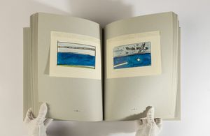 FRANCO ANGELI : Porta Rossa  - Asta Prints & Multiples - Associazione Nazionale - Case d'Asta italiane