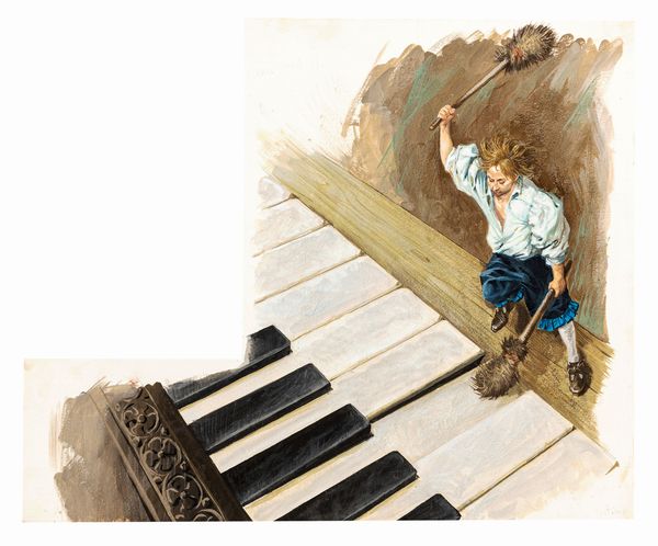 Libico Maraja : I viaggi di Gulliver  - Asta Fairy Tales / Illustrazioni Originali - Associazione Nazionale - Case d'Asta italiane