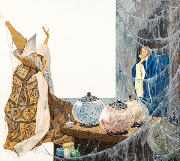 Libico Maraja : I viaggi di Gulliver  - Asta Fairy Tales / Illustrazioni Originali - Associazione Nazionale - Case d'Asta italiane