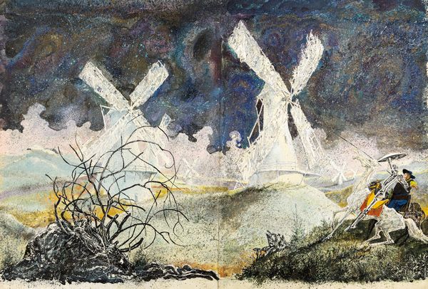 Gianni Benvenuti : Don Chisciotte  - Asta Fairy Tales / Illustrazioni Originali - Associazione Nazionale - Case d'Asta italiane