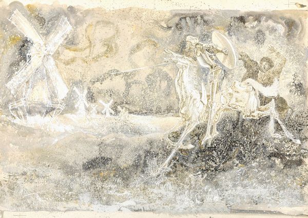 Gianni Benvenuti : Don Chisciotte  - Asta Fairy Tales / Illustrazioni Originali - Associazione Nazionale - Case d'Asta italiane