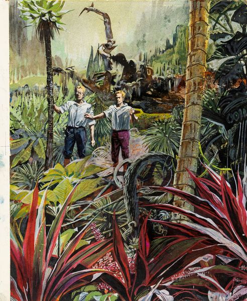 Gianni Renna : Viaggio al centro della Terra  - Asta Fairy Tales / Illustrazioni Originali - Associazione Nazionale - Case d'Asta italiane