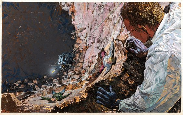 Gianni Renna : Viaggio al centro della Terra  - Asta Fairy Tales / Illustrazioni Originali - Associazione Nazionale - Case d'Asta italiane