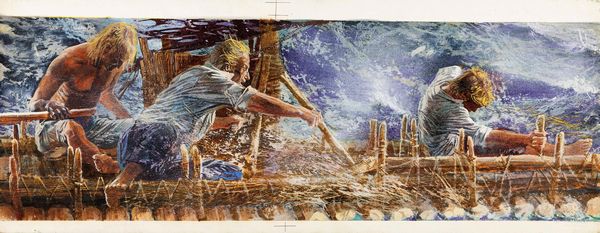 Gianni Renna : Viaggio al centro della Terra  - Asta Fairy Tales / Illustrazioni Originali - Associazione Nazionale - Case d'Asta italiane