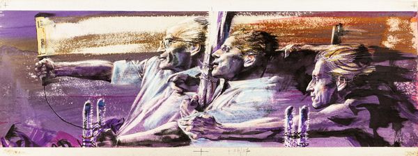 Gianni Renna : Viaggio al centro della Terra  - Asta Fairy Tales / Illustrazioni Originali - Associazione Nazionale - Case d'Asta italiane