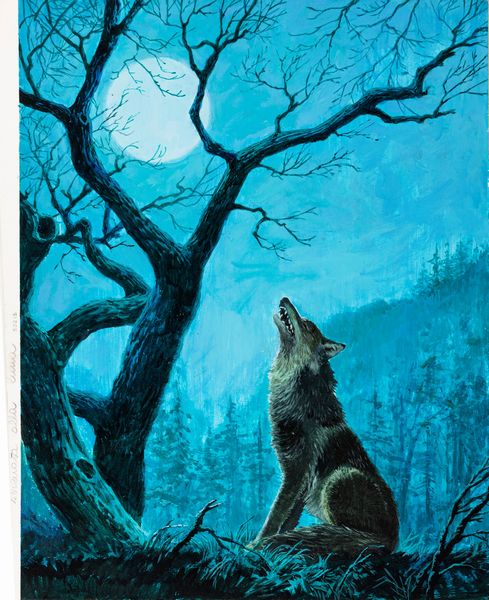 Sani (Sandro Nardini) : Zanna Bianca  - Asta Fairy Tales / Illustrazioni Originali - Associazione Nazionale - Case d'Asta italiane