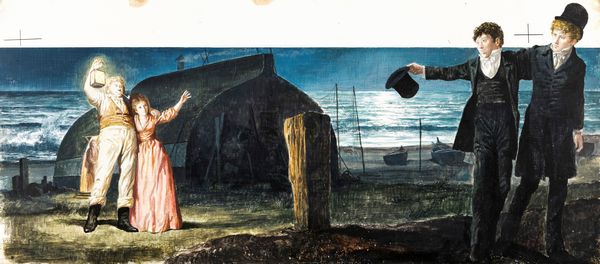 Gianni Benvenuti : David Copperfield  - Asta Fairy Tales / Illustrazioni Originali - Associazione Nazionale - Case d'Asta italiane