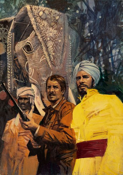 Gianni Renna : Salgari - La montagna di luce  - Asta Fairy Tales / Illustrazioni Originali - Associazione Nazionale - Case d'Asta italiane