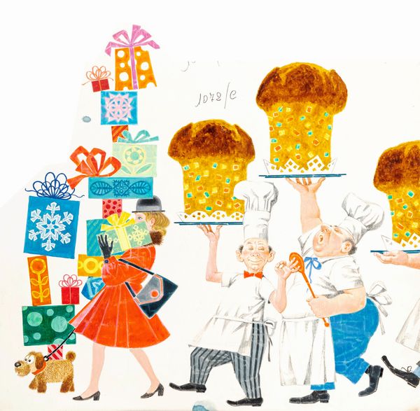 Gianni Benvenuti : Tutto Natale  - Asta Fairy Tales / Illustrazioni Originali - Associazione Nazionale - Case d'Asta italiane