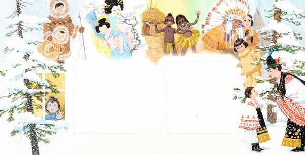 Libico Maraja : Balzaneve cavallino di Natale  - Asta Fairy Tales / Illustrazioni Originali - Associazione Nazionale - Case d'Asta italiane