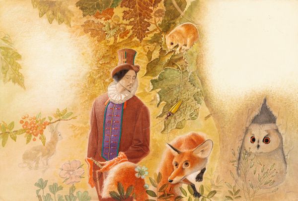 Ugo Fontana : L'uccello d'oro  - Asta Fairy Tales / Illustrazioni Originali - Associazione Nazionale - Case d'Asta italiane