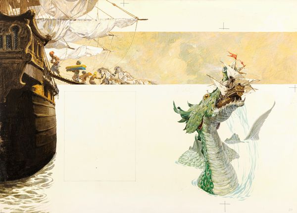 Libico Maraja : Sinbad il marinaio  - Asta Fairy Tales / Illustrazioni Originali - Associazione Nazionale - Case d'Asta italiane