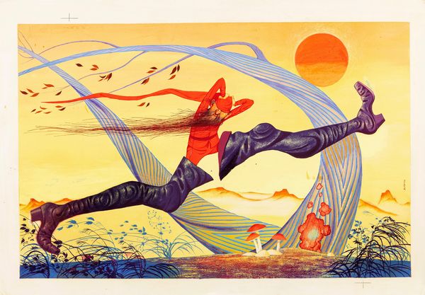 Federico Santin : Fiabe francesi  - Asta Fairy Tales / Illustrazioni Originali - Associazione Nazionale - Case d'Asta italiane