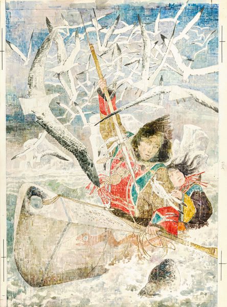 Gianni Benvenuti : Fiabe eschimesi  - Asta Fairy Tales / Illustrazioni Originali - Associazione Nazionale - Case d'Asta italiane