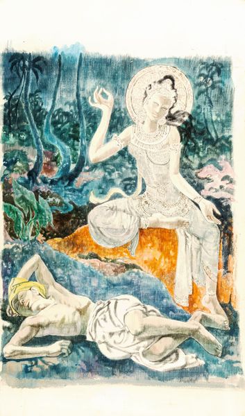 Gianni Benvenuti : Fiabe indonesiane  - Asta Fairy Tales / Illustrazioni Originali - Associazione Nazionale - Case d'Asta italiane