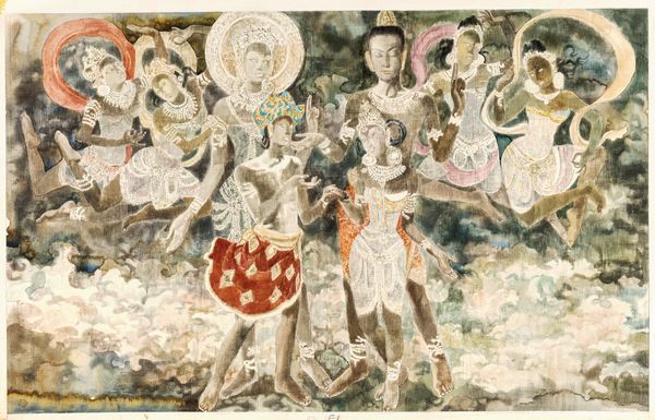 Gianni Benvenuti : Fiabe indonesiane  - Asta Fairy Tales / Illustrazioni Originali - Associazione Nazionale - Case d'Asta italiane