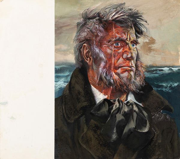 Riga, Diego e Dale (Giorgio De Gaspari) : Moby Dick  - Asta Fairy Tales / Illustrazioni Originali - Associazione Nazionale - Case d'Asta italiane