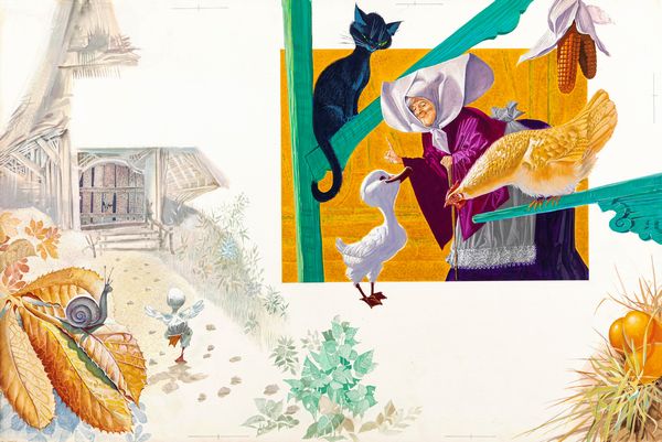 Ugo Fontana : Il brutto anatroccolo  - Asta Fairy Tales / Illustrazioni Originali - Associazione Nazionale - Case d'Asta italiane