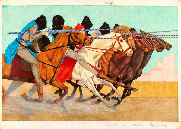 Federico Santin : Ivanhoe  - Asta Fairy Tales / Illustrazioni Originali - Associazione Nazionale - Case d'Asta italiane