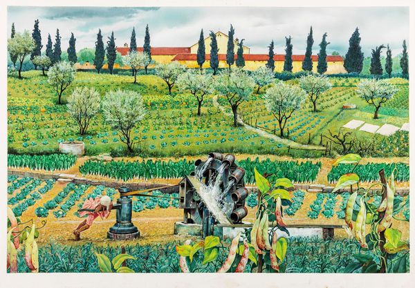 Sergio (Romano Rizzato) : Le avventure di Pinocchio  - Asta Fairy Tales / Illustrazioni Originali - Associazione Nazionale - Case d'Asta italiane