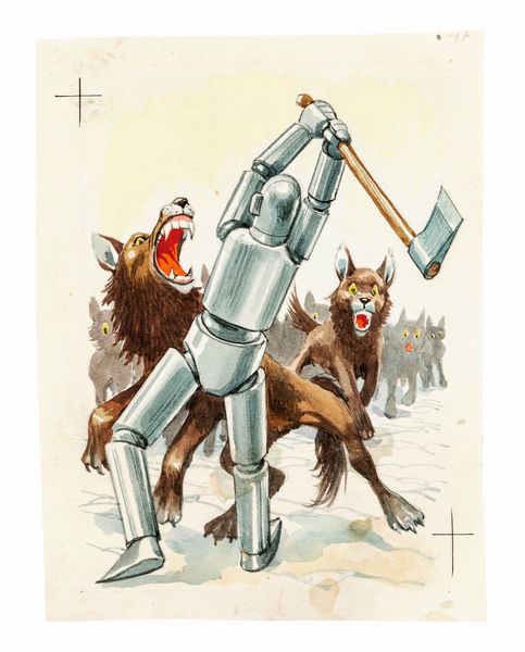 Libico Maraja : Il mago di Oz  - Asta Fairy Tales / Illustrazioni Originali - Associazione Nazionale - Case d'Asta italiane