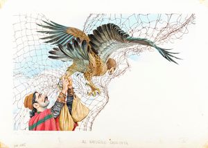 Sergio (Romano Rizzato) - Le favole di Esopo - Il contadino e l'aquila