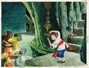 Tony Wolf (Antonio Lupatelli) - La lampada di Aladino