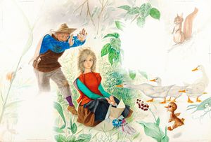 Ugo Fontana - La piccola guardiana d'oche