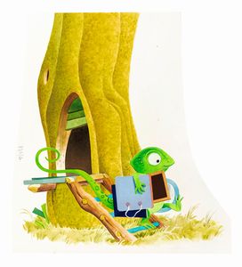 Tony Wolf (Antonio Lupatelli) - Arcobaleno, camaleontino trasformista