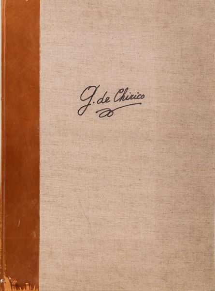 Giorgio de Chirico : Volume contenente stampe con soggetti e misure diverse  - Asta Arte Moderna e Contemporanea - Associazione Nazionale - Case d'Asta italiane