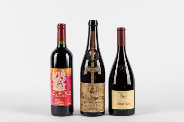 Toscana : Selezione Rossi Italiani (3 BT)  - Asta Vini e Distillati - Associazione Nazionale - Case d'Asta italiane