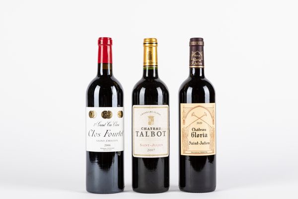 FRANCIA : Saint Julien e Saint Emilion (3 BT)  - Asta Vini e Distillati - Associazione Nazionale - Case d'Asta italiane
