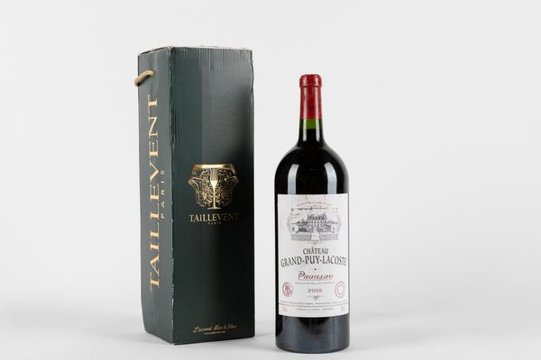 FRANCIA : Chateau Grand-Puy-Lacoste 2005 Magnum (1 BT)  - Asta Vini e Distillati - Associazione Nazionale - Case d'Asta italiane