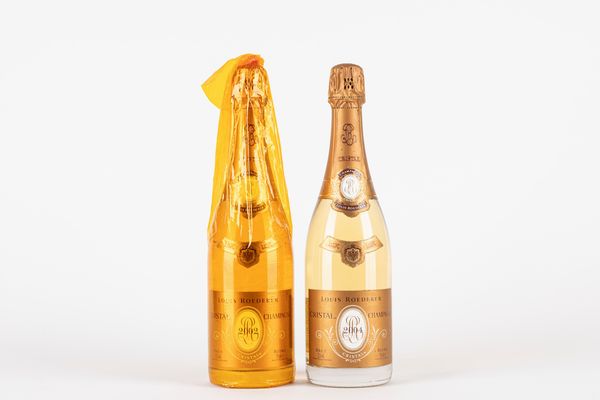 FRANCIA : Louis Roederer Cristal (2 BT)  - Asta Vini e Distillati - Associazione Nazionale - Case d'Asta italiane