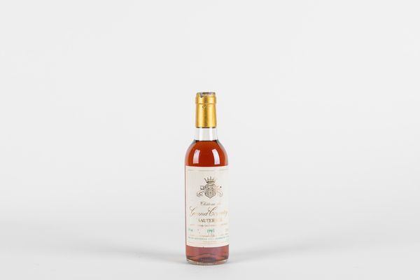 FRANCIA : Chateau du Grand Carretey Sauternes 1993 0,375 l (1 BT)  - Asta Vini e Distillati - Associazione Nazionale - Case d'Asta italiane