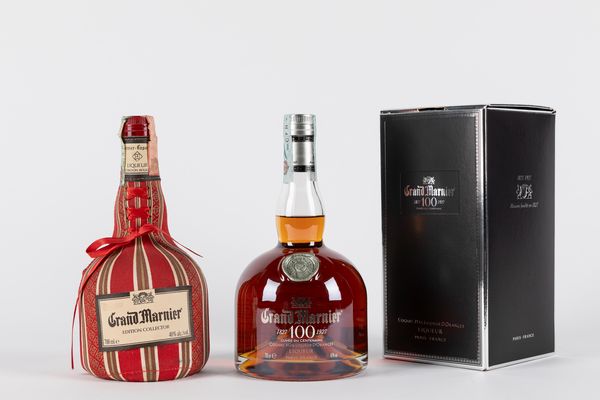 FRANCIA : Grand Marnier Cuv�e du Centenaire (1 BT), Grand Marnier Edition Collector (1 BT)  - Asta Vini e Distillati - Associazione Nazionale - Case d'Asta italiane