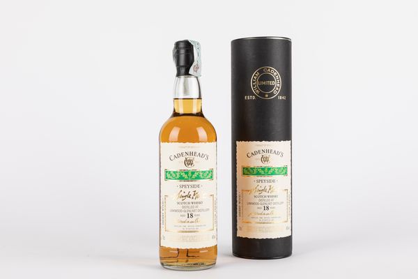 Scozia : Linkwood 18 YO Cadenhead's  - Asta Vini e Distillati - Associazione Nazionale - Case d'Asta italiane