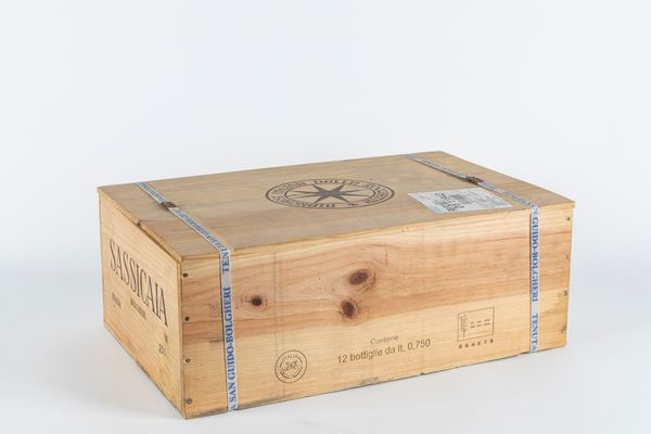 Toscana : Sassicaia (12 BT)  - Asta Vini e Distillati - Associazione Nazionale - Case d'Asta italiane