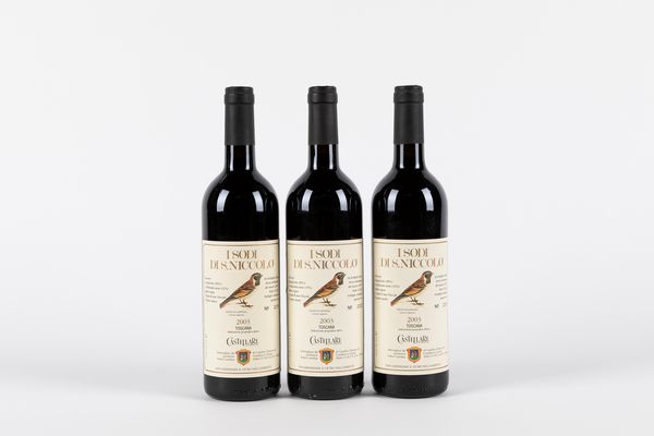 Toscana : I Sodi 3 bts 2003  - Asta Vini e Distillati - Associazione Nazionale - Case d'Asta italiane