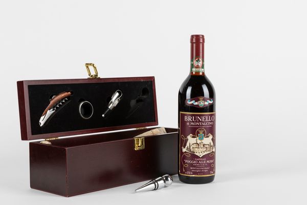 Toscana : Poggio alle Mura Brunello kit sommelier 1978 (1 BT)  - Asta Vini e Distillati - Associazione Nazionale - Case d'Asta italiane